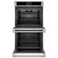 Monogram 30" Smart Electric Convection Double Wall Oven Statement - Stainless Steel, , large