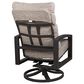 Tropitone Banchetto and Lakeside 5-Piece Round Firepit Chat Set in Graphite, , large