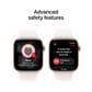 Apple Watch Series 11 (GPS) 42mm Rose Gold Aluminum Case with Light Blush Sport Band - M/L - Rose Gold - (2025)(Pre-Order), , large
