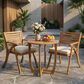 Hearth and Haven Hermosa 3-Piece Outdoor Dining Set in Cream, , large