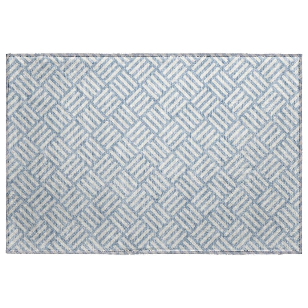 Dalyn Rug Company The Reserve TR3 Denim 2"6" x 3"10" Indoor/Outdoor Area Rug, , large