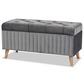 Baxton Studio Hanley Storage Ottoman in Grey, , large