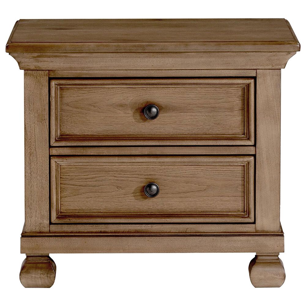 Appleseed Solvang 2-Drawer Nightstand in Nutmeg, , large