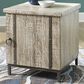 Ashley Laddford Accent Cabinet in Antique Brown and Whitewash, , large