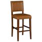 Linon Home Decor Brook Bar Stool in Walnut, , large