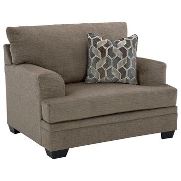 Ashley Stonemeade Oversized Chair in Nutmeg, , large