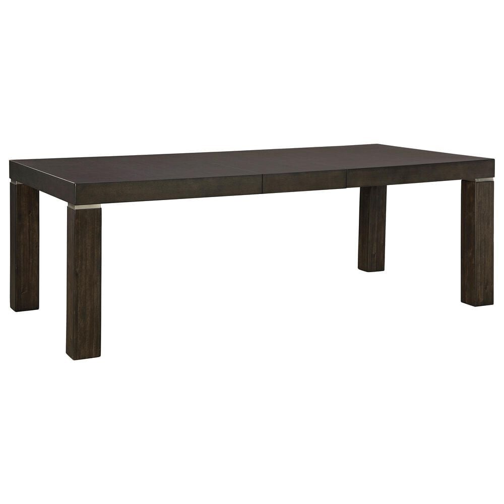 Ashley Hyndell 7-Piece Dining Set in Dark Espresso Brown, , large