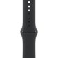 Apple Watch Series 11 (GPS) 46mm Aluminum Case with Black Sport Band - M/L in Jet Black and 2-Year AppleCare+, , large