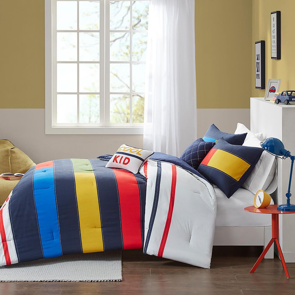 Hampton Park Morris 4-Piece Twin Comforter Set, , large