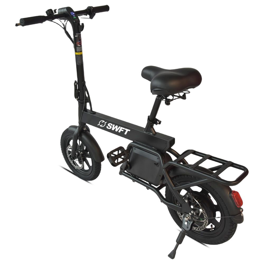 Swift E-Bikes BX Folding Electric Bike in Black, , large