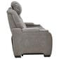 Ashley The Man-Den Power Reclining Sofa with Adjustable Headrest in Gray, , large