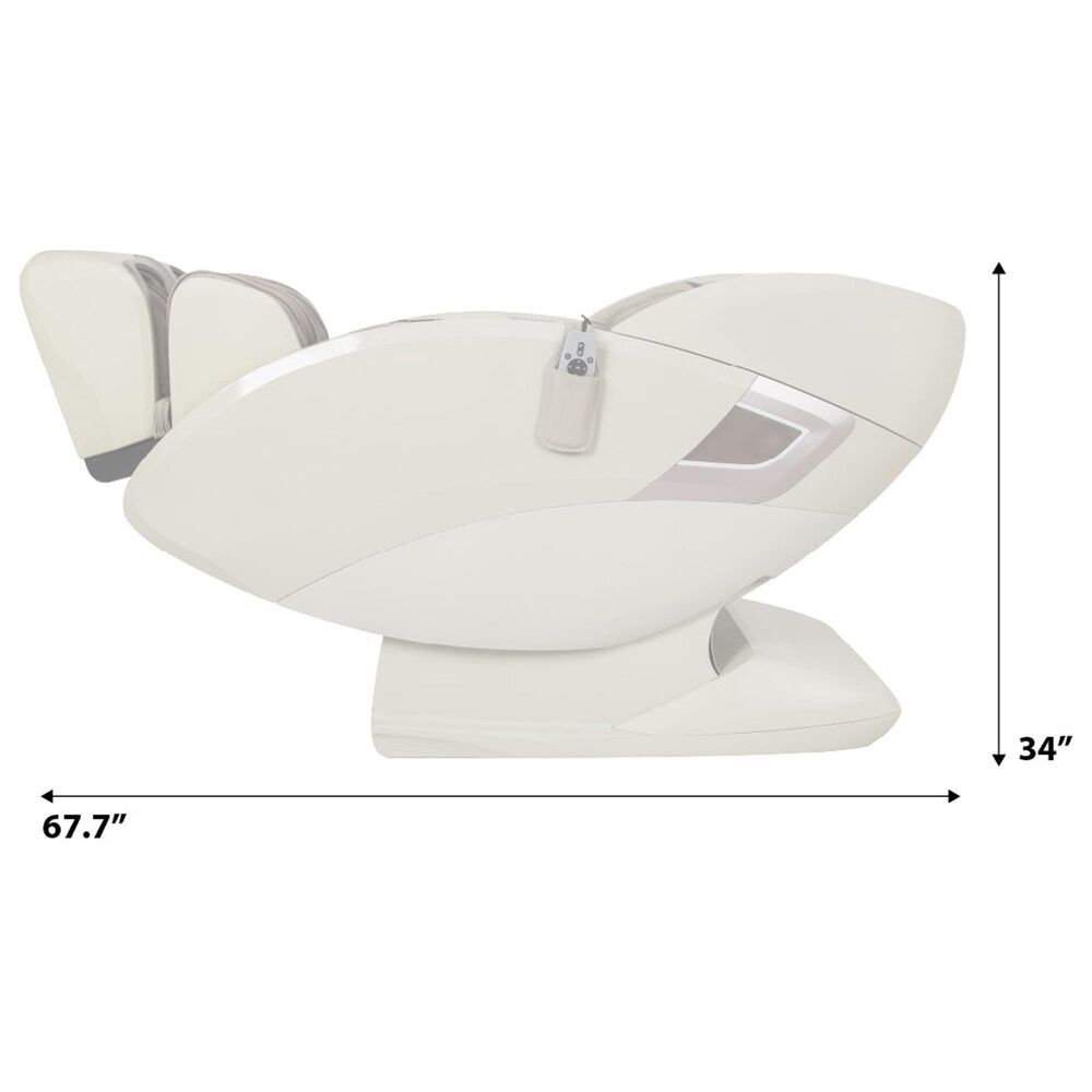 Osaki Osaki 3D Pro Techno Zero Gravity Luxury Reclining Massage Chair in Taupe, , large