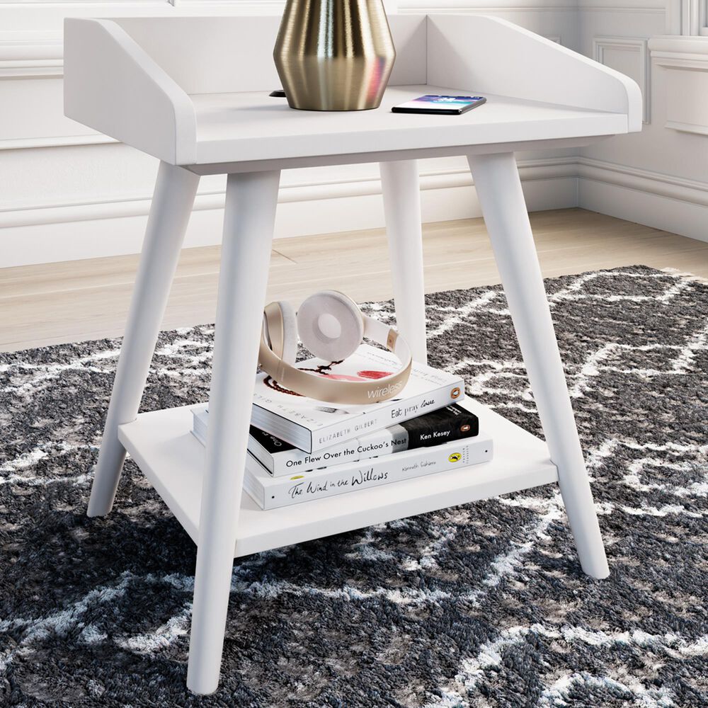 Ashley Blariden Accent Table in White, , large