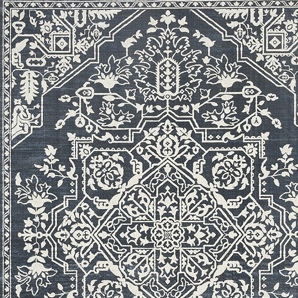 Oriental Weavers Intrigue INT10 6&#39;7&quot; x 9&#39;6&quot; Blue Area Rug, , large