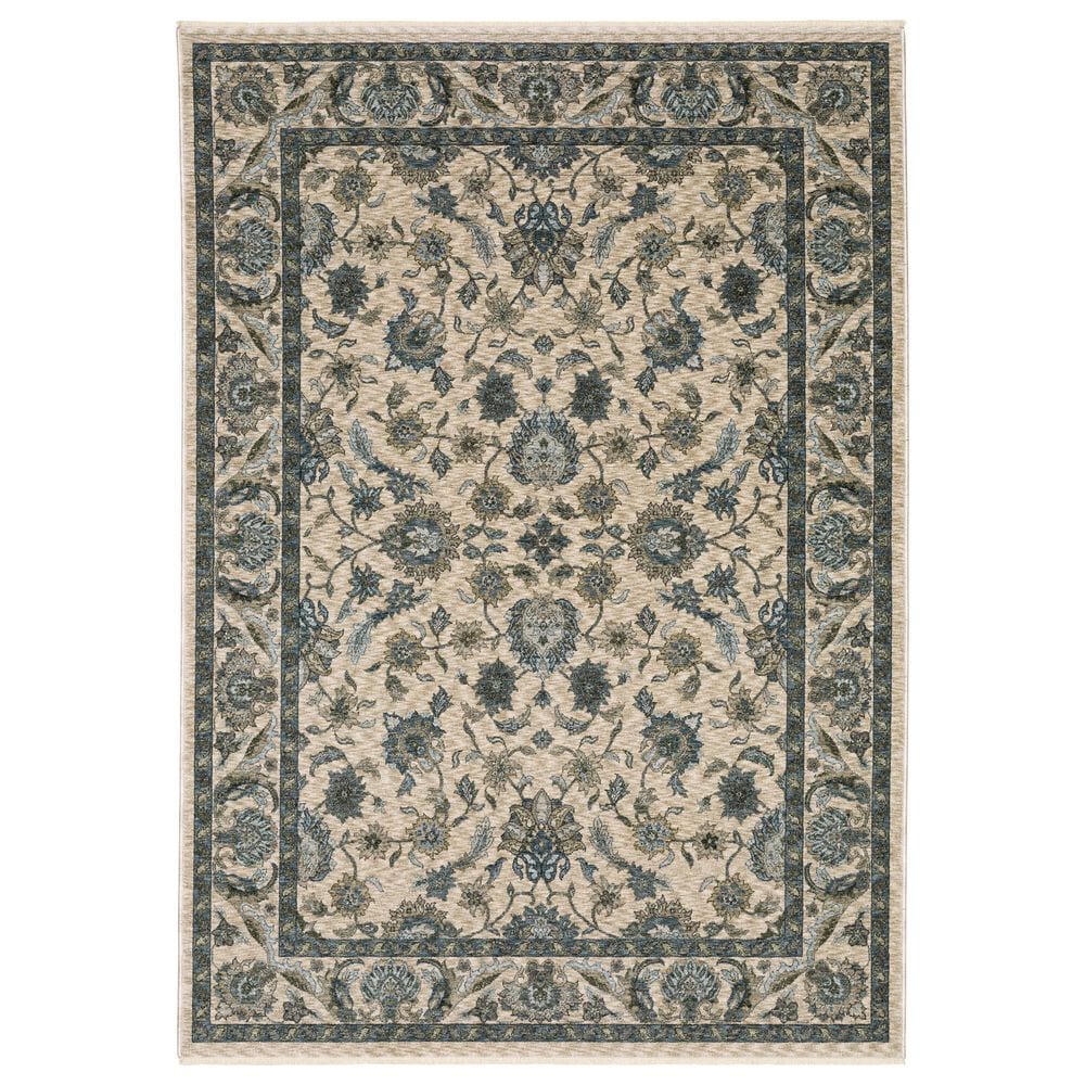 Oriental Weavers Aberdeen 5"3" x 7"6" Beige Area Rug, , large