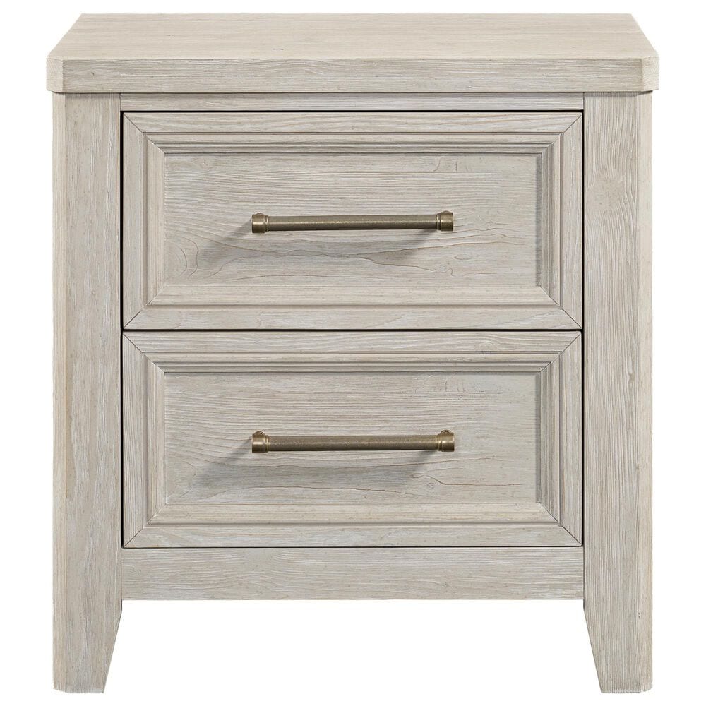 Hawthorne Furniture Carlson 4-Piece Queen Panel Bedroom Set in Washed Linen, , large