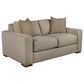 Bernhardt Vaughn Stationary Loveseat in Tan, , large