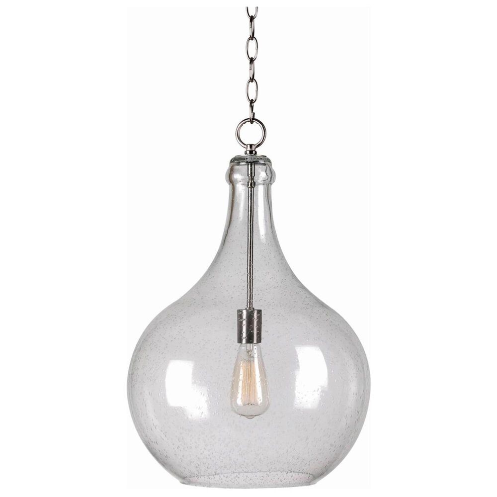 Kenroy Rhone 1-Light Pendant in Brushed Silver, , large
