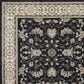 Safavieh Lyndhurst 2"3" x 12" Anthracite and Cream Runner, , large