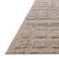 Amber Lewis x Loloi Monty 6"7" x 9"3" Pebble and Beige Area Rug, , large