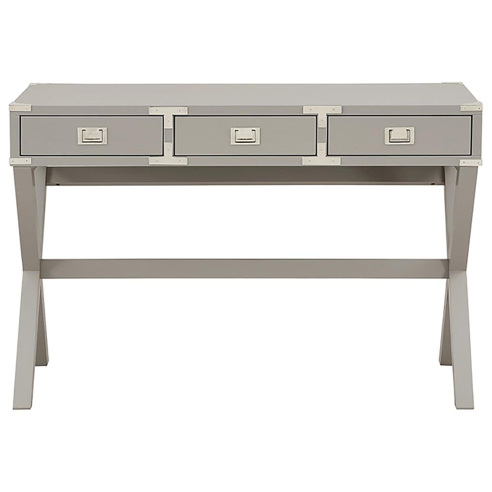 OSP Home Wellington 46&quot; Power Desk in Gray, , large