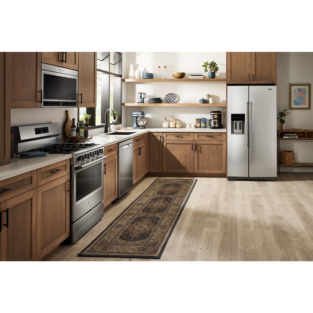 Maytag 28.7 Cu. Ft. Wide Full-Depth Side-by-Side Refrigerator in Fingerprint Resistant Stainless, , large