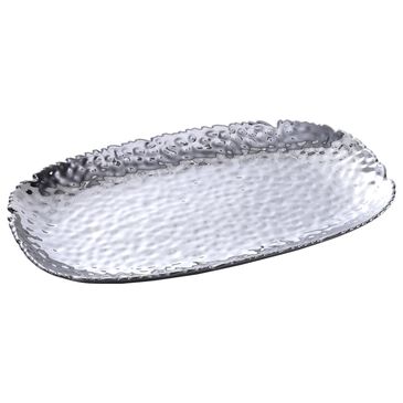 Pampa Bay 14" Medium Serving Platter in Silver, , large
