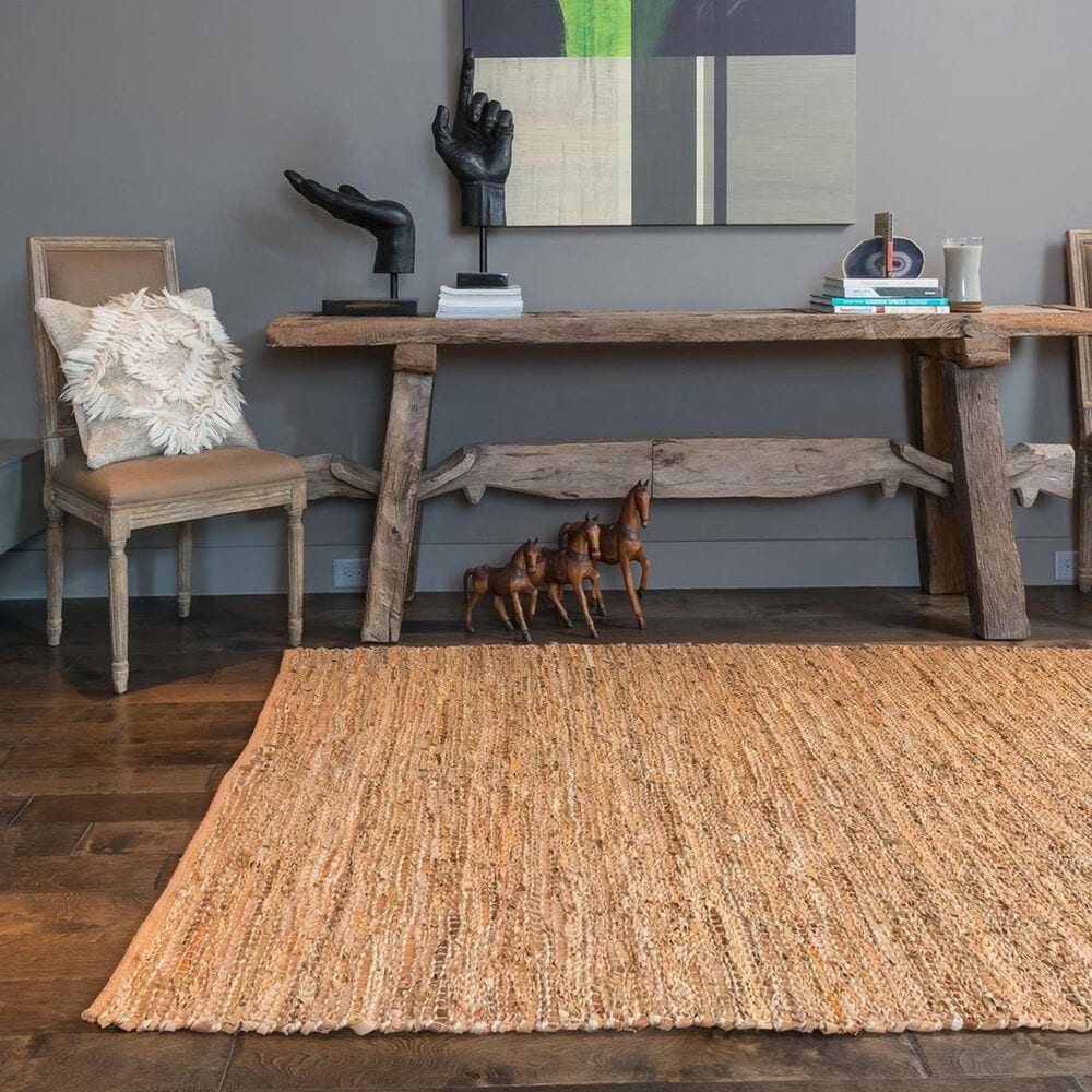 Loloi Edge ED-01 7&#39;9&quot; x 9&#39;9&quot; Tan Area Rug, , large