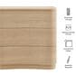 Modway Mirae 3-Drawer Dresser in Brushed Light Oak, , large