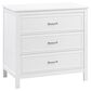 DaVinci Charlie 4-In-1 Convertible Crib and 3-Drawer Dresser in White, , large