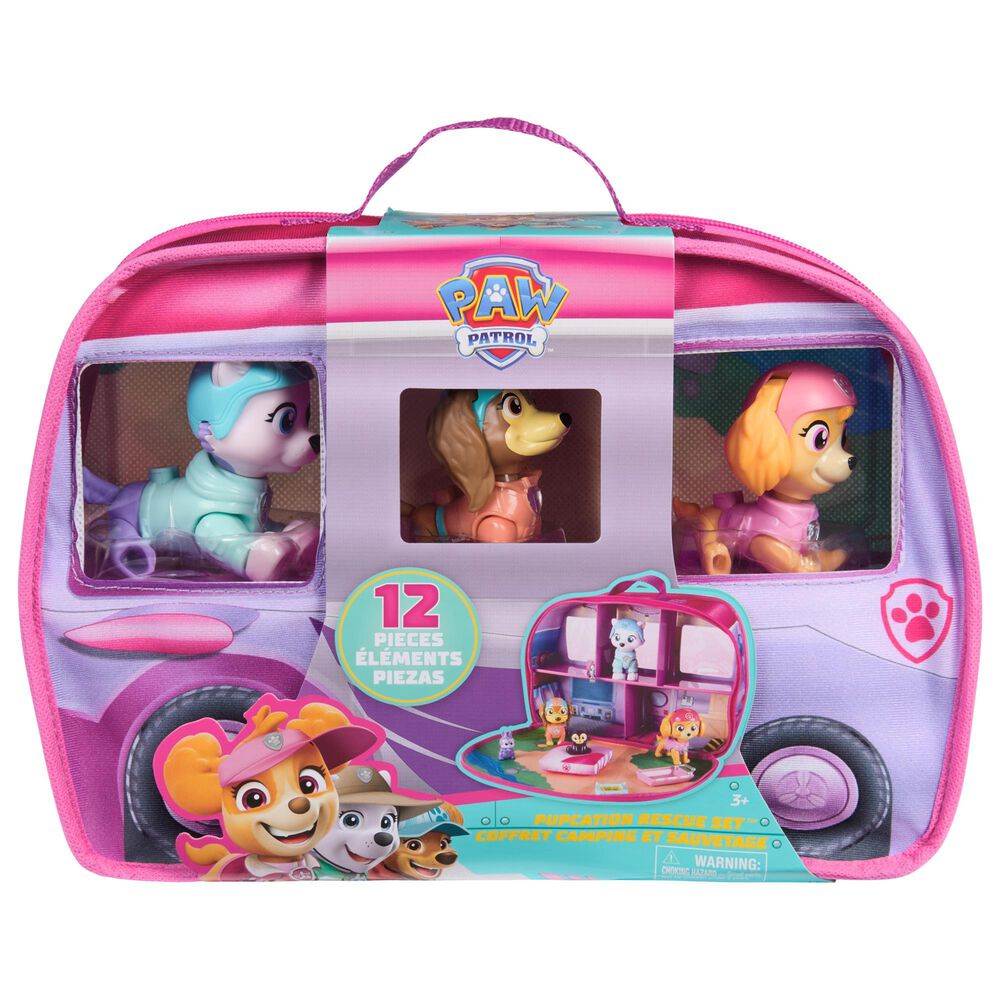 PAW Patrol Skye's World Rescue Camper Set in Multicolor, , large