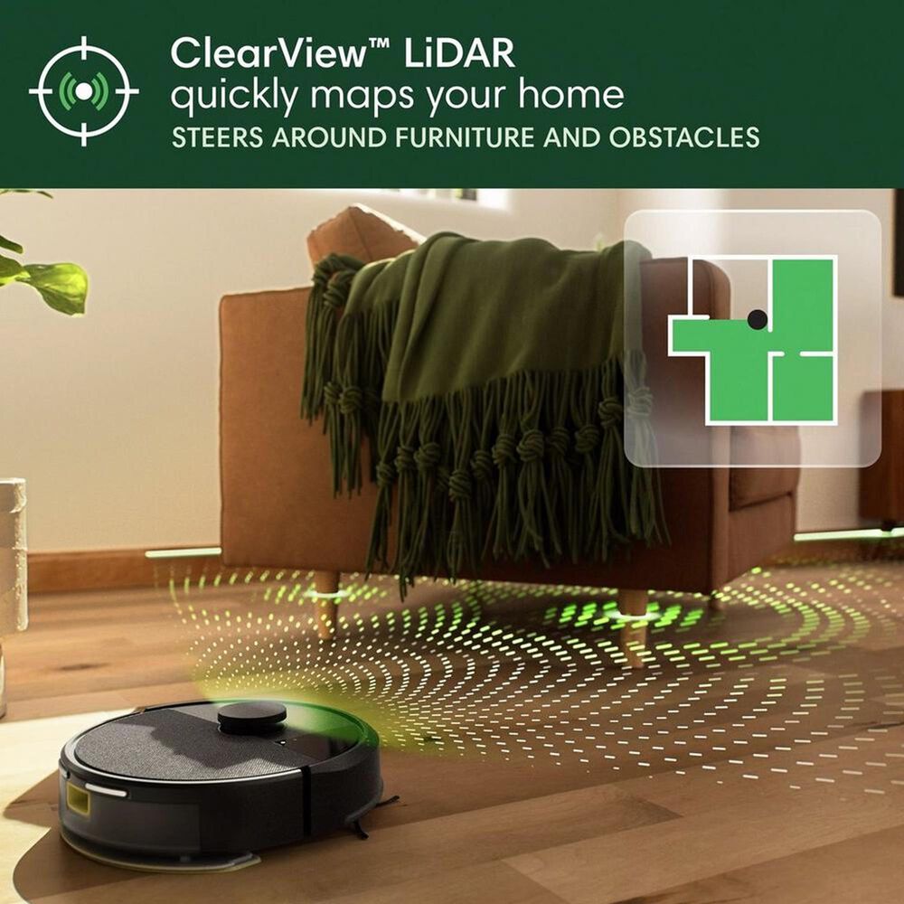 iRobot Roomba 105 Combo Robot Vacuum and Mop in Black, , large
