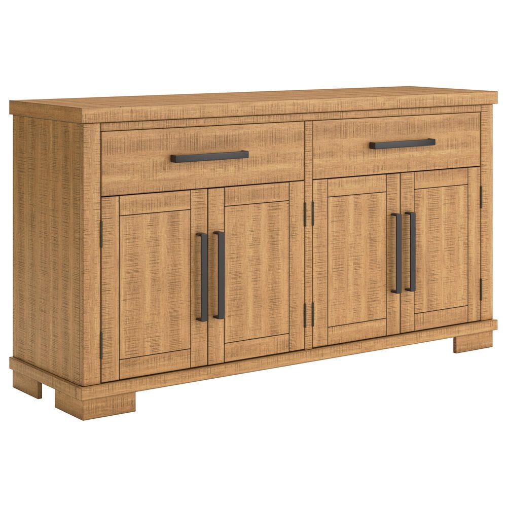 Signature Design Havonplane Dining Server in Distressed Light Brown, , large