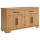 Signature Design Havonplane Dining Server in Distressed Light Brown, , large