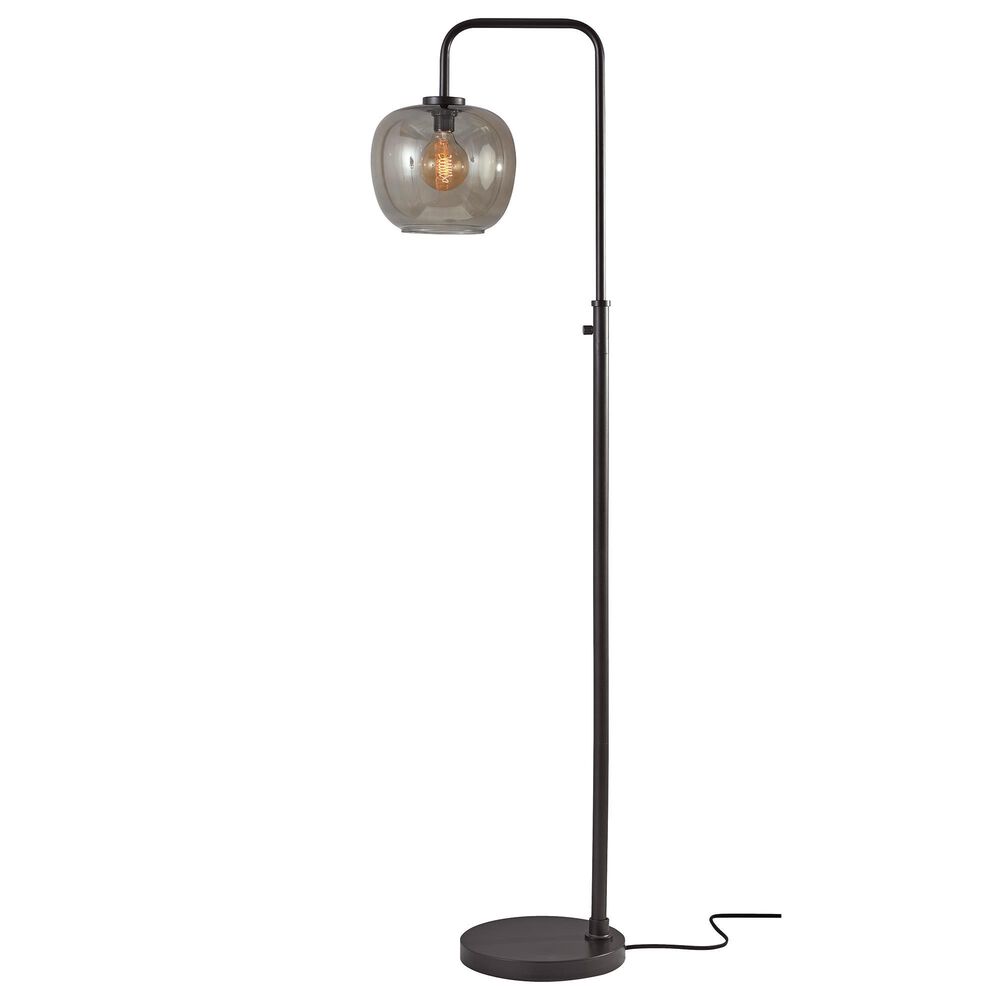 Adesso Ashton Floor Lamp in Matte Black, , large