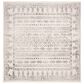 Safavieh Tulum TUL271A 6"7" Square Ivory and Grey Area Rug, , large