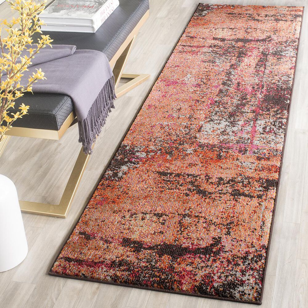 Safavieh Monaco MNC221F-28 2"2" x 8" Multi Runner, , large