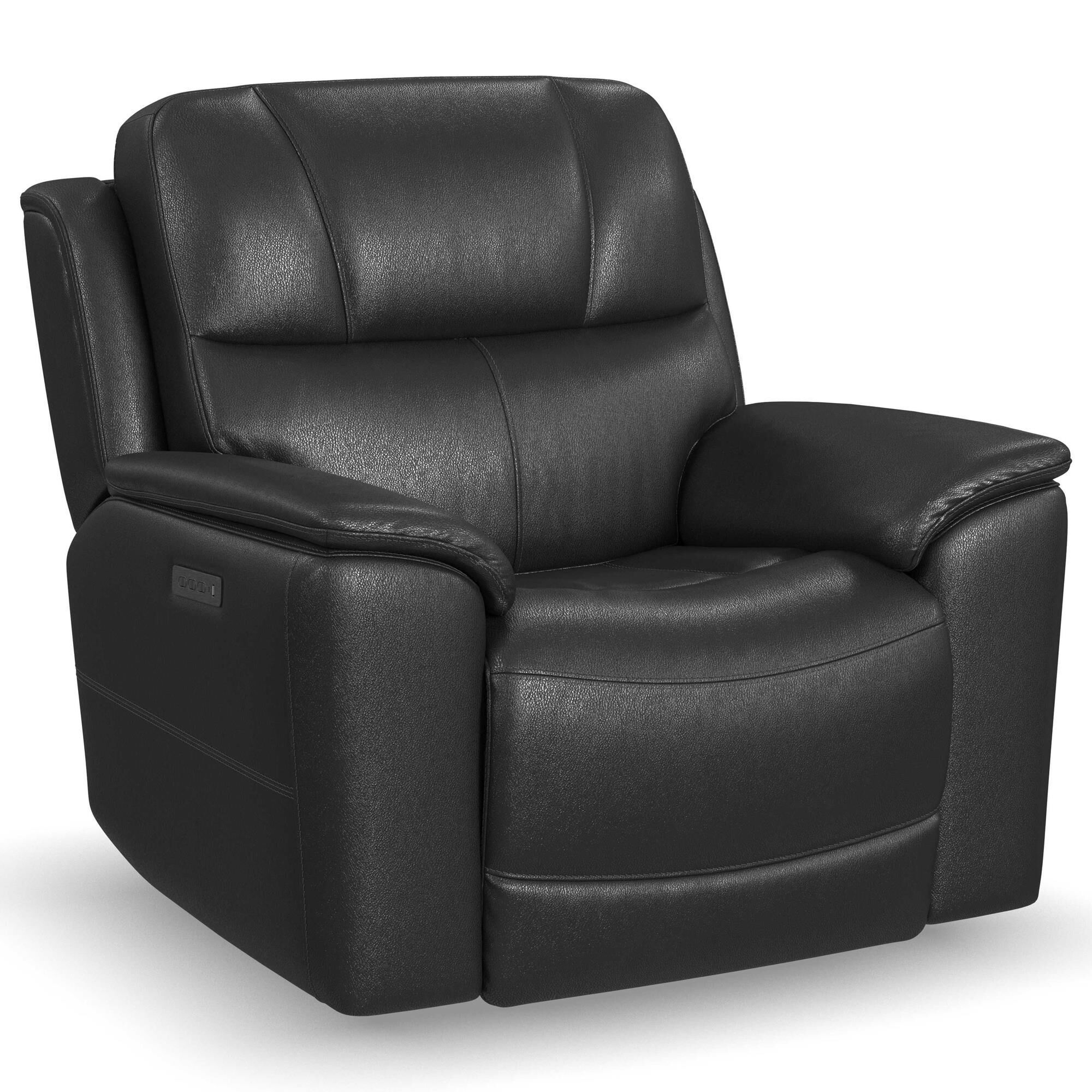 Power recliner with hot separate foot and back controls