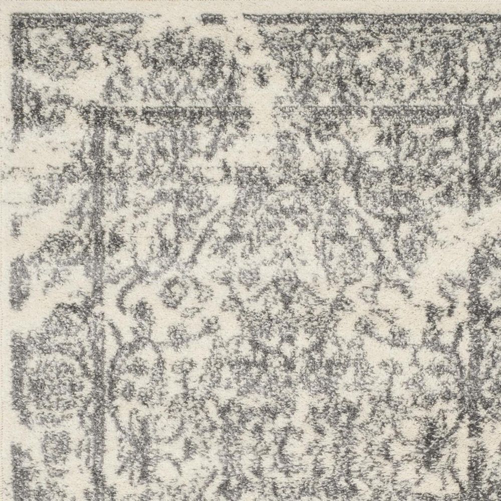 Safavieh Adirondack ADR101B-4 4&#39; x 6&#39; Ivory/Silver Area Rug, , large