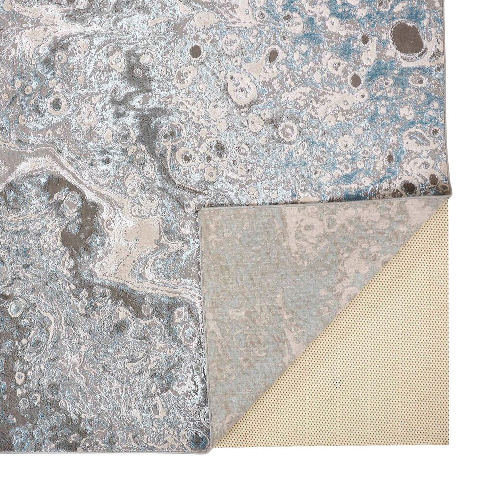 Feizy Azure 10&#39; x 13&#39;2&quot; Silver and Blue Area Rug, , large