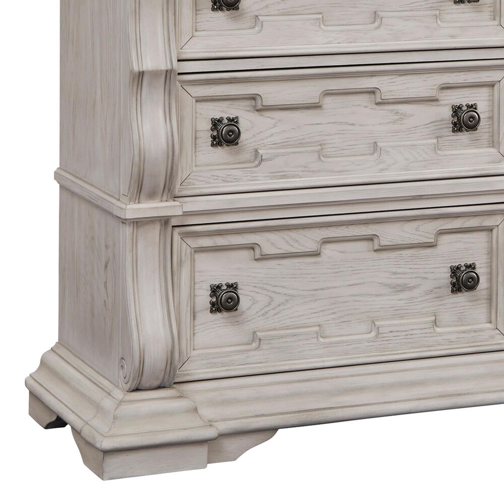 Millenium Bruchandi 6-Drawer Dresser and Mirror in Antiqued White, , large