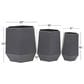 Maple and Jade Hexagon Planter in Matte Gray (Set of 2), , large