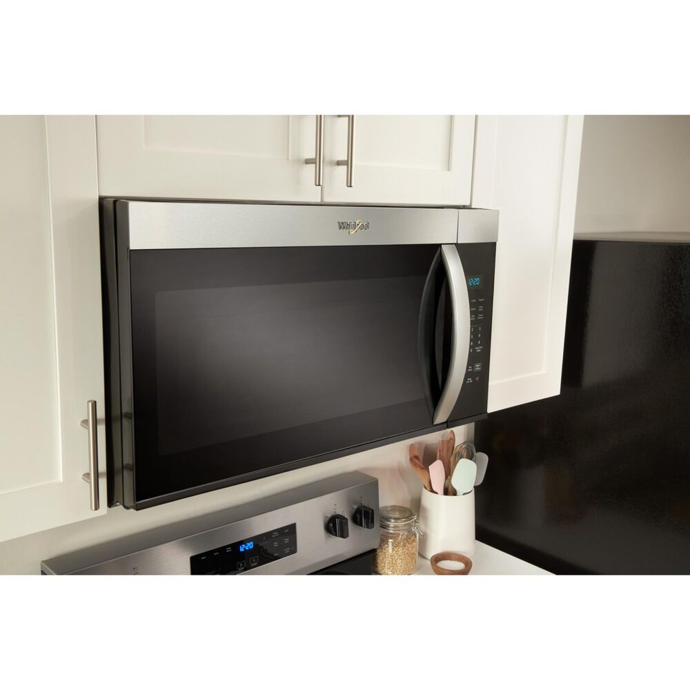 Whirlpool 1.7 Cu. Ft. Over The Range Microwave in Fingerprint Resistant Stainless Steel, , large