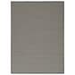 Nourison Courtyard Black and White 4" x 6" Indoor/Outdoor Area Rug, , large