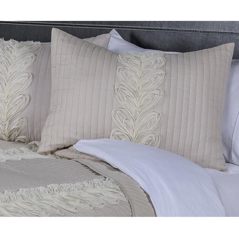 Rizzy Home Adela Blush 20" x 26" Standard Sham, , large