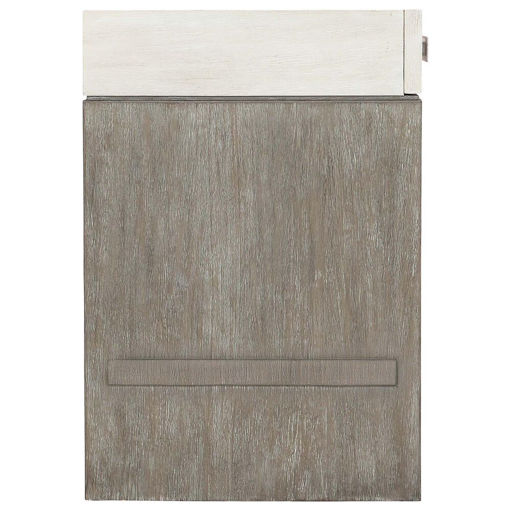 Bernhardt Foundations Nightstand in Linen and Light Shale, , large