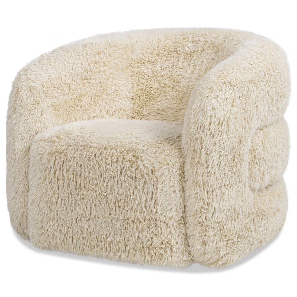 Jennifer Taylor Home Colt Swivel Arm Chair in Cream Beige, , large