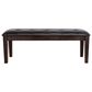 Ashley Haddigan Large Upholstered Dining Bench in Dark Brown, , large