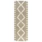 L&R Resources Geoblend 2"6" x 8" Beige and Natural Runner, , large