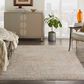 Nourison Lustrous Weave LUW02 5"3" x 7"9" Gray and Brick Area Rug, , large